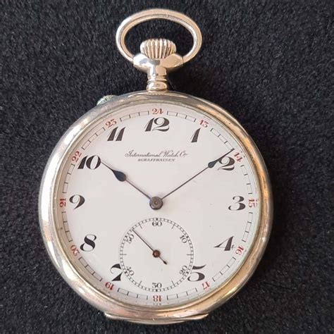 iwc pocket watches history.